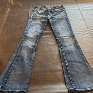 American Eagle super stretch kick boot